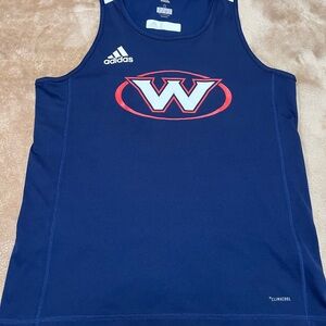 Adidas West Rebels Soccer Climacool Singlet Tank, Unisex Small